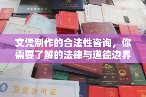 运城文凭制作的合法性咨询，你需要了解的法律与道德边界