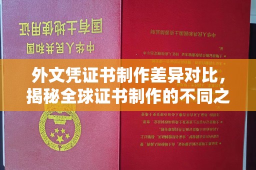 运城外文凭证书制作差异对比，揭秘全球证书制作的不同之处