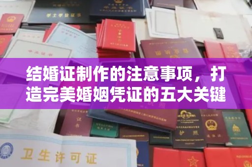 运城结婚证制作的注意事项，打造完美婚姻凭证的五大关键点