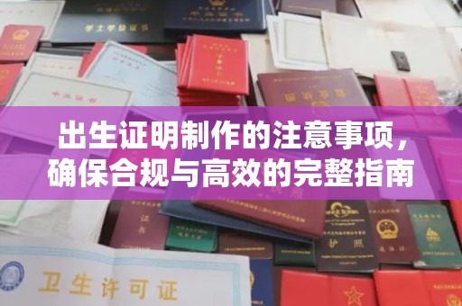 运城出生证明制作的注意事项，确保合规与高效的完整指南